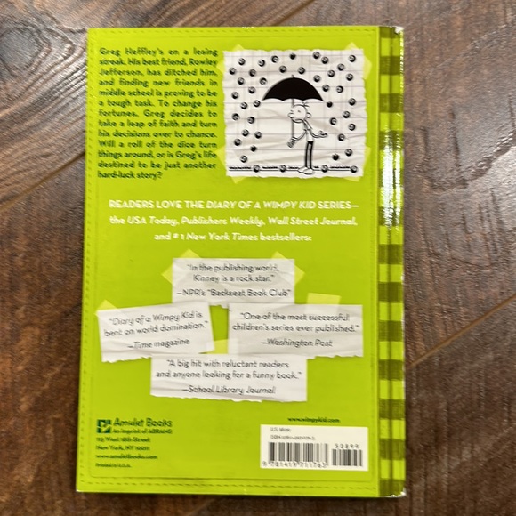 Diary of a Wimpy Kid: Hard Luck. #8 in series. Softcover. - Picture 2 of 4